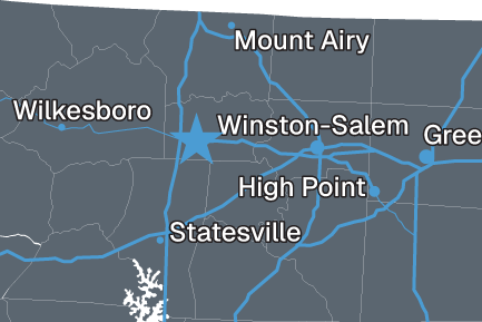 Carolina Painting Service Areas